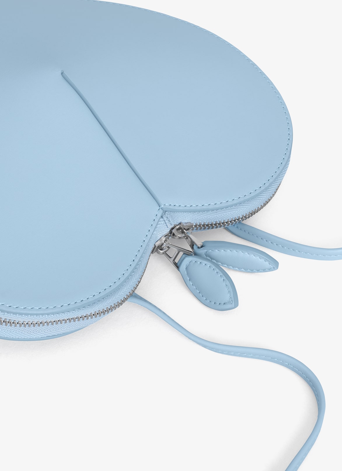 LE CŒUR BAG IN LEATHER ALAÏA BLUE LE CŒUR BAG IN LEATHER